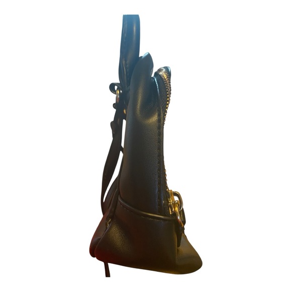 DKNY Bryanna Mini Stylish Black and Cream Backpack - Picture 7 of 14